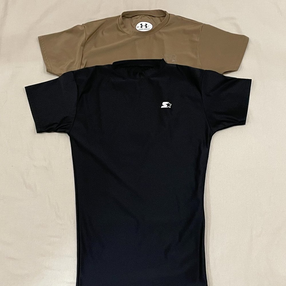 Bundle: 2 Short Sleeves Athletic Shirts - Size M